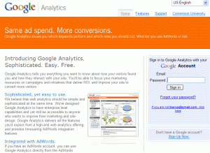 Google Analytics  