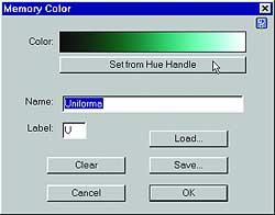 Memory Color   iCorrect EditLab Pro